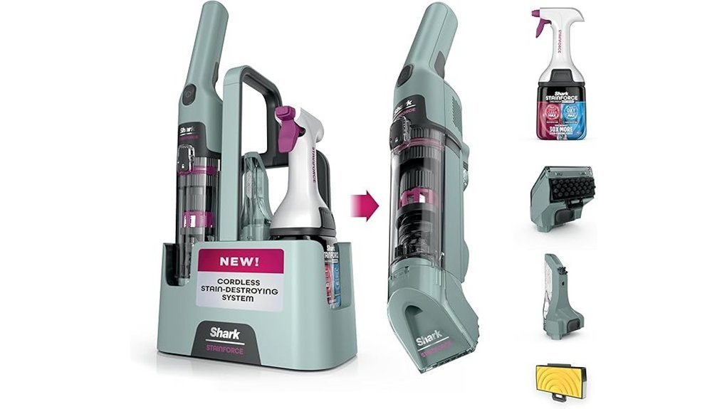 cordless portable stain remover