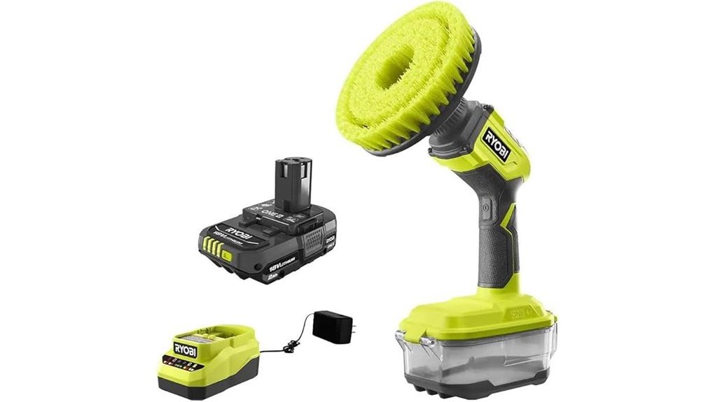 cordless power scrubber kit