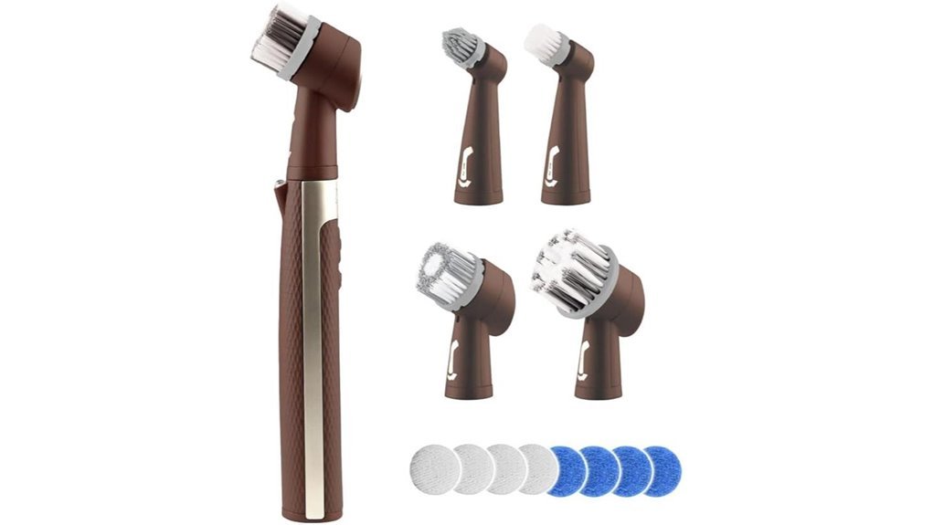 cordless waterproof power scrubber