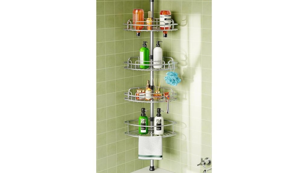 corner shower caddy organizer