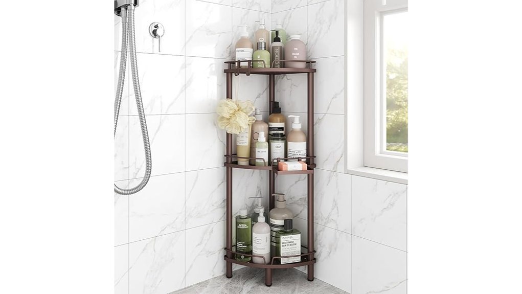 corner shower caddy organizer