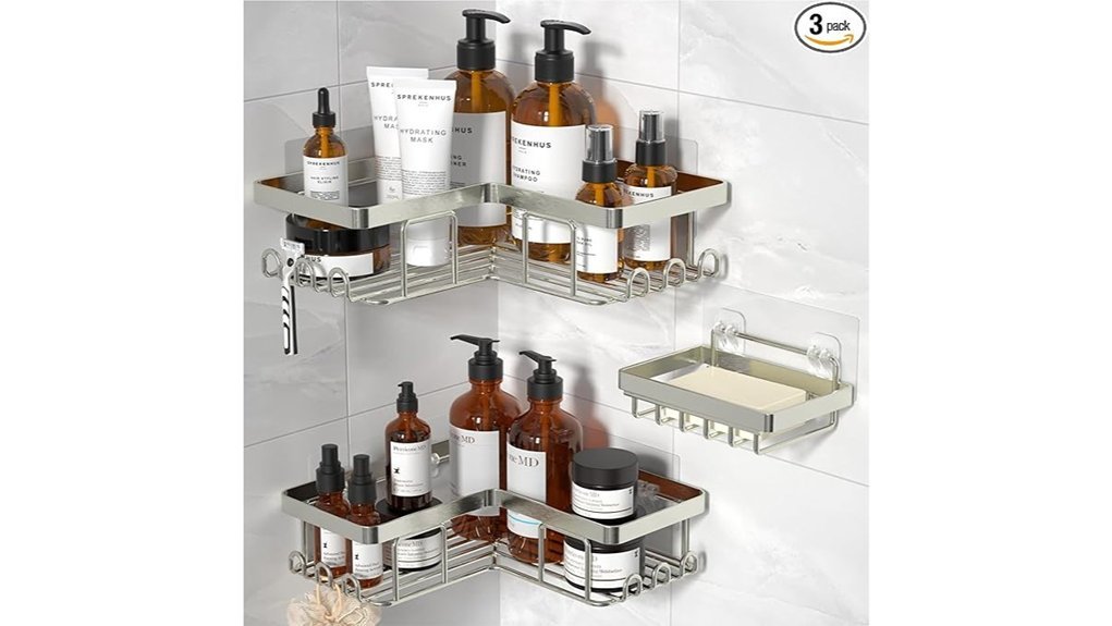 corner shower caddy organizer