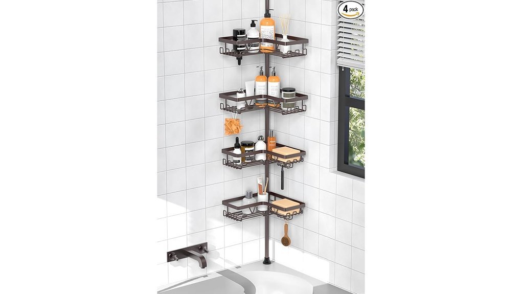 corner shower caddy organizer