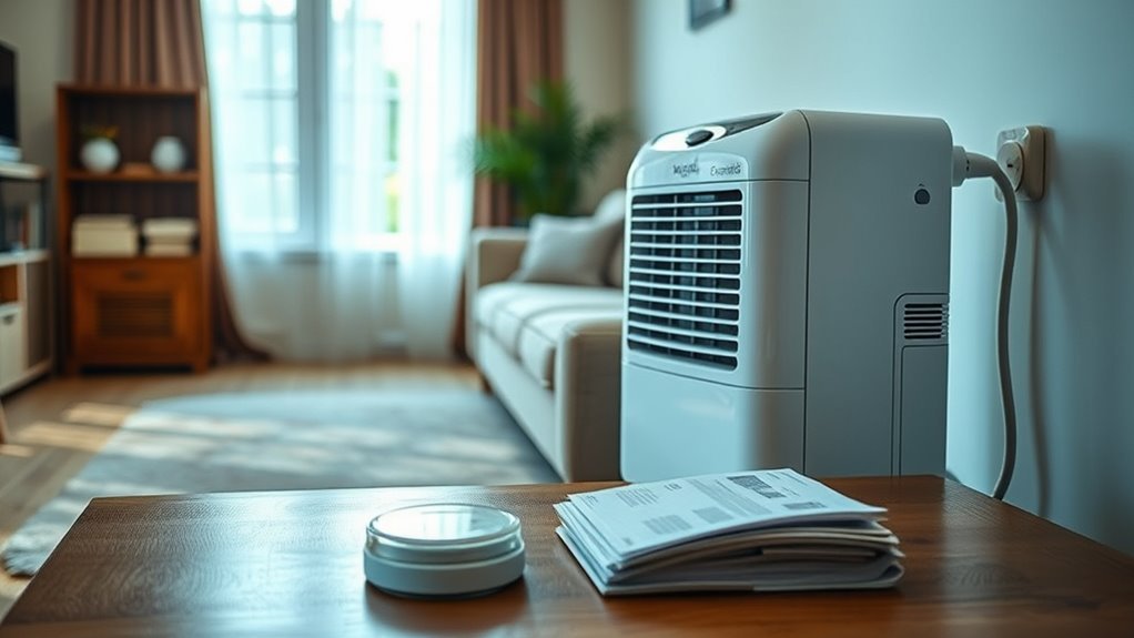 cost of continuous dehumidifier use