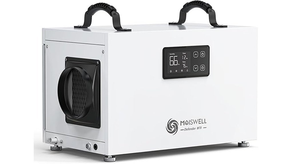 crawl space dehumidifier capacity