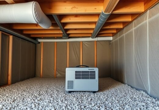 crawl space dehumidifier size