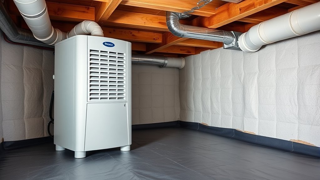 crawl space moisture control