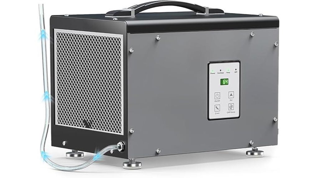 crawlspace dehumidifier with pump