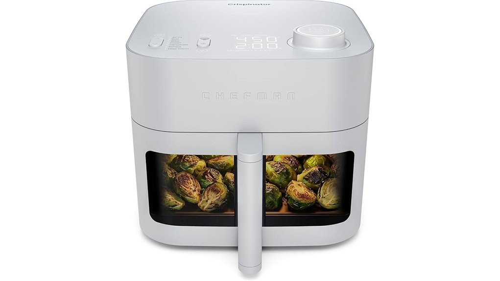 crispy efficient air frying
