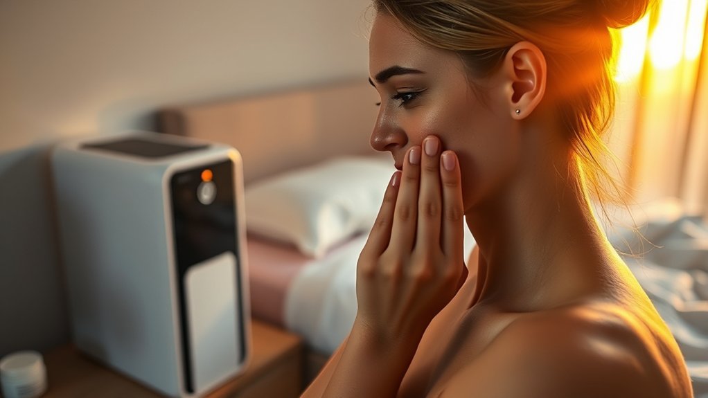 dehumidifier affects skin moisture