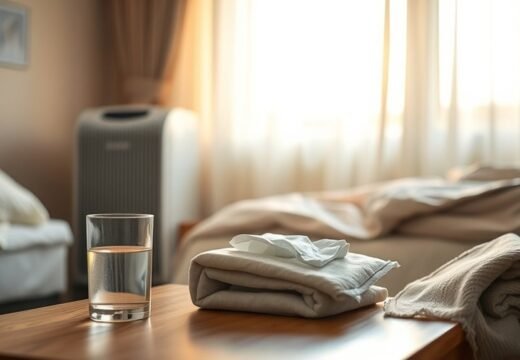 dehumidifier alleviates cough symptoms