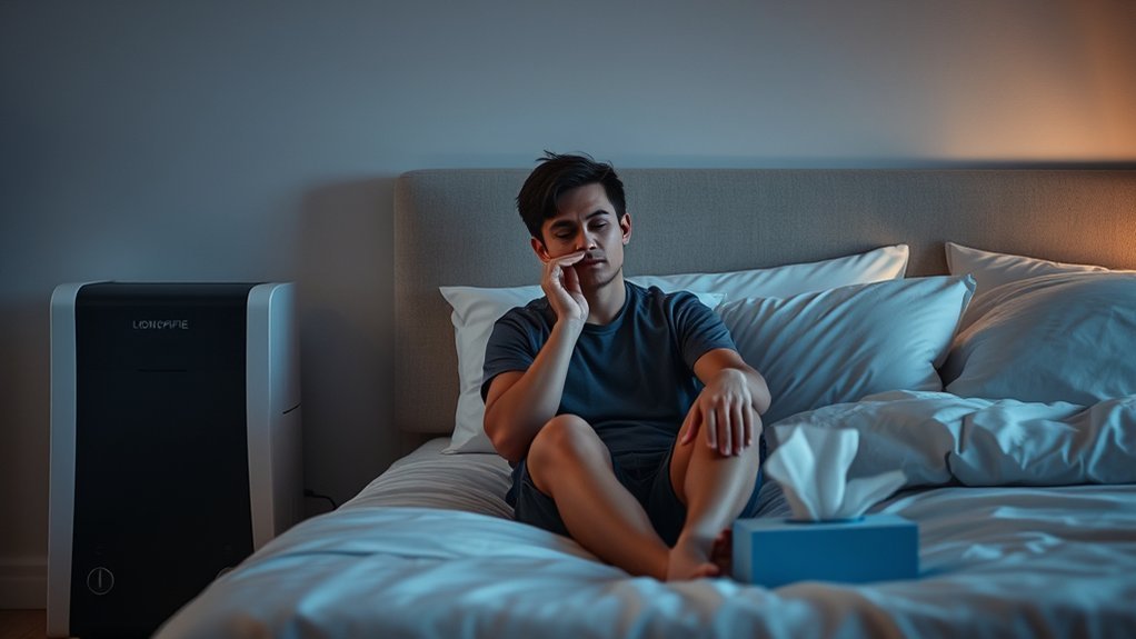 dehumidifier alleviates sinus congestion