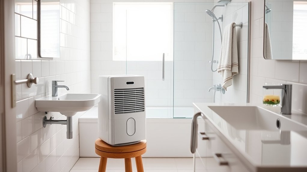 dehumidifier bathroom usage tips