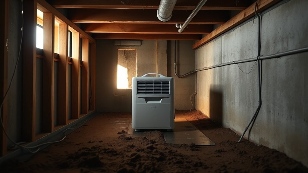 dehumidifier benefits for crawl spaces