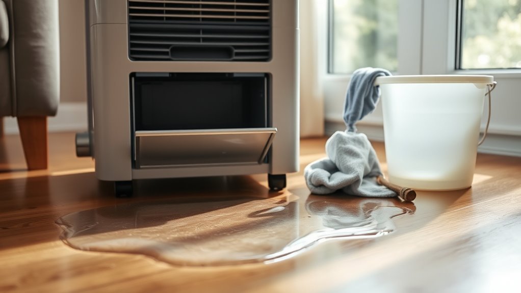 dehumidifier bottom leaking solutions