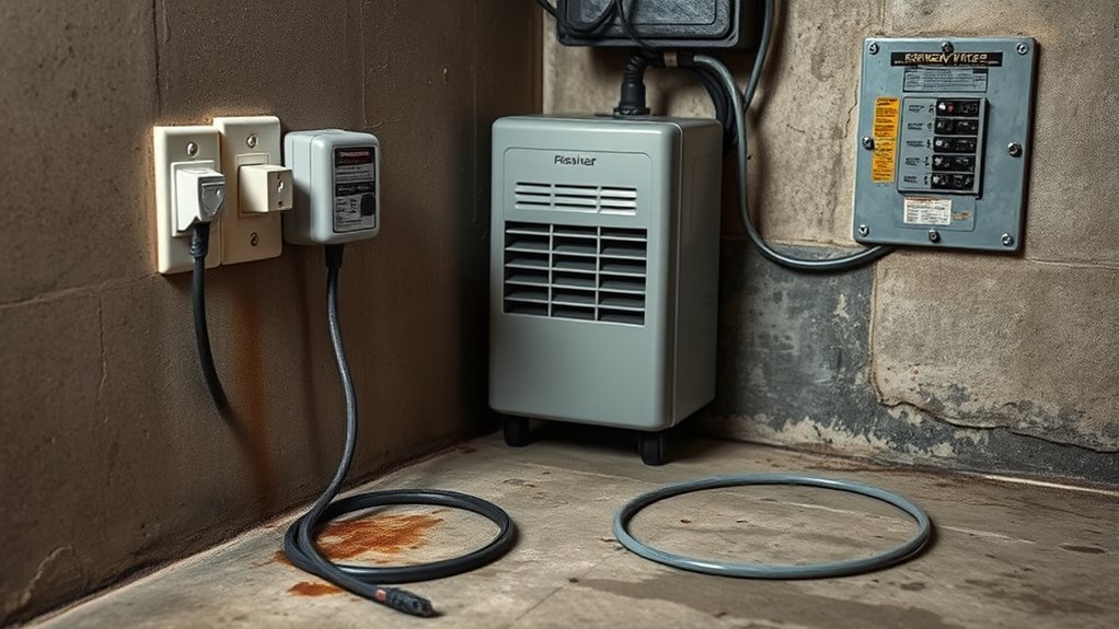 dehumidifier current overload issues