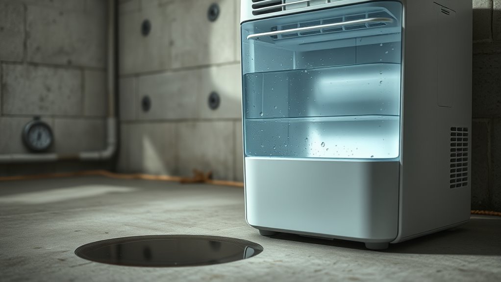 dehumidifier daily water collection
