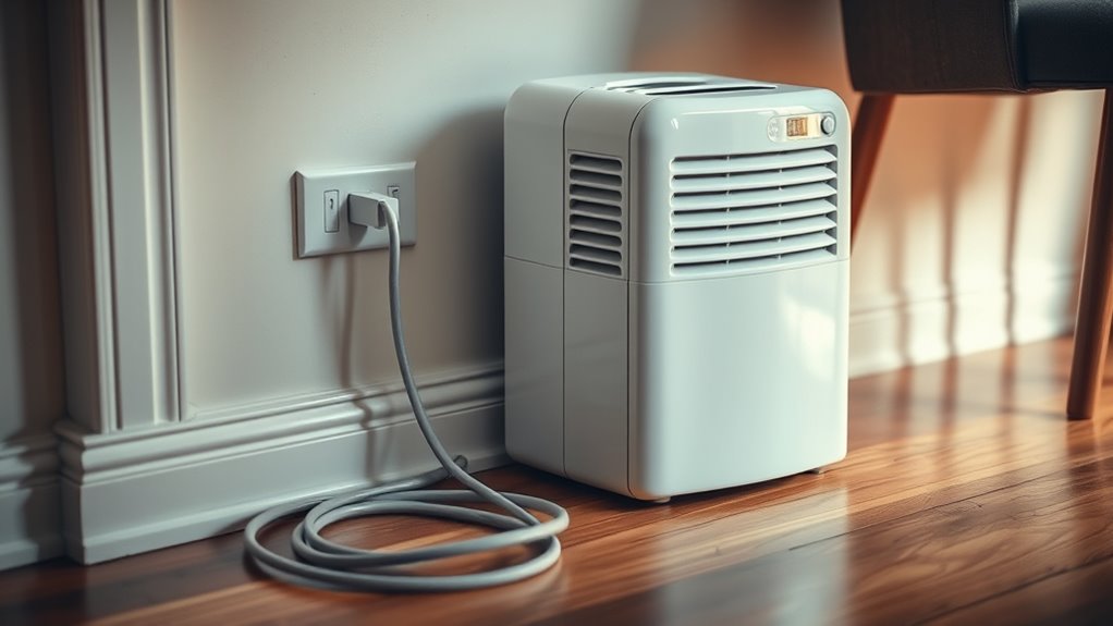 dehumidifier extension cord safety