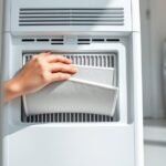 dehumidifier filter location guide