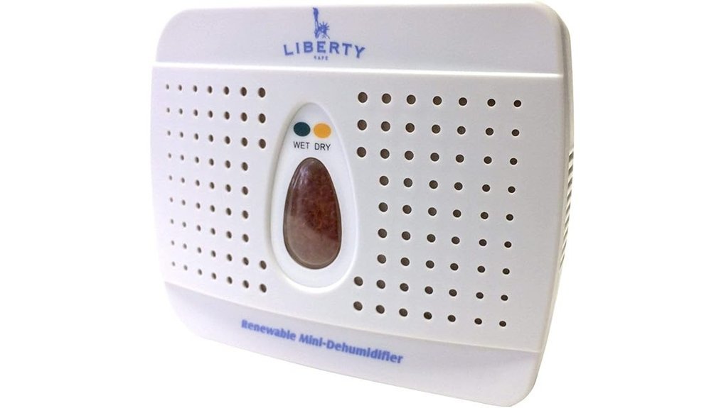 dehumidifier for safe storage