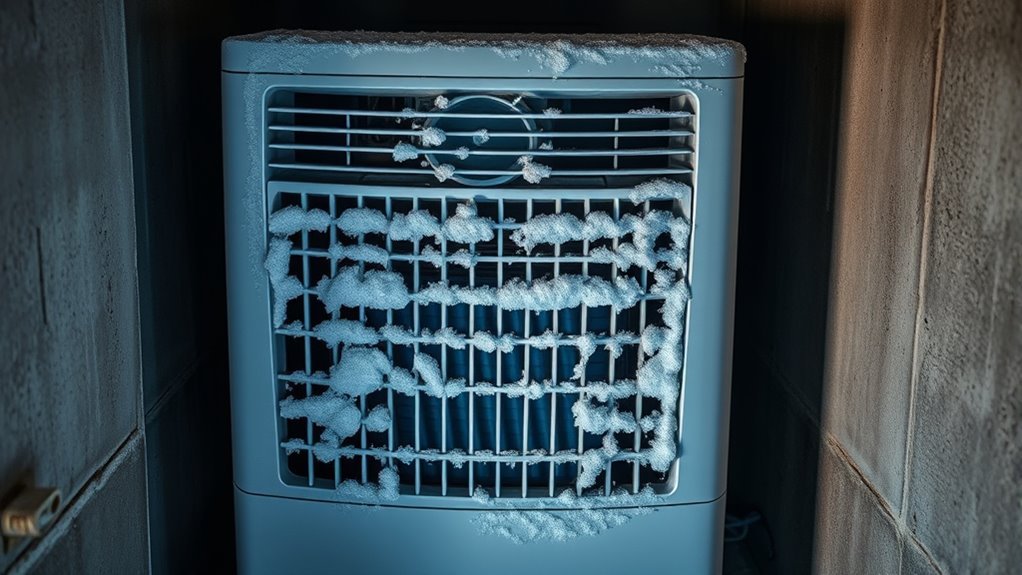 dehumidifier freezing issues explained