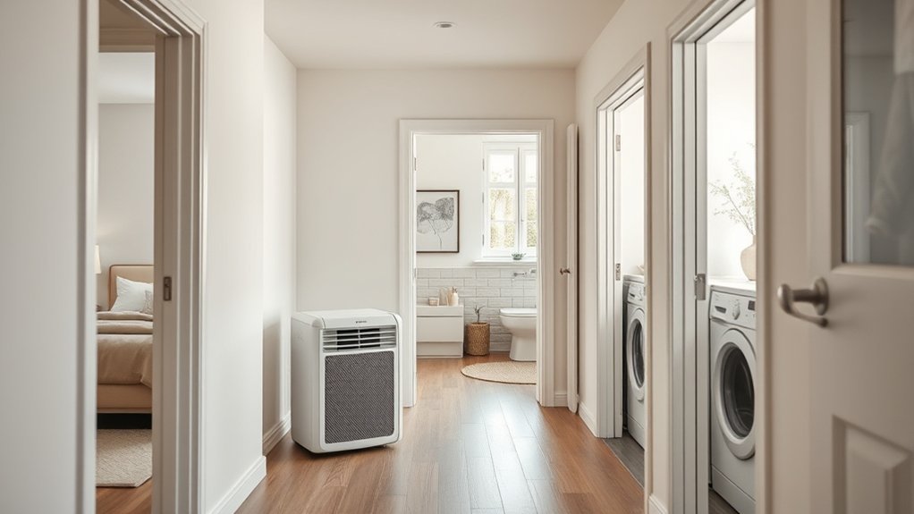 dehumidifier placement considerations needed