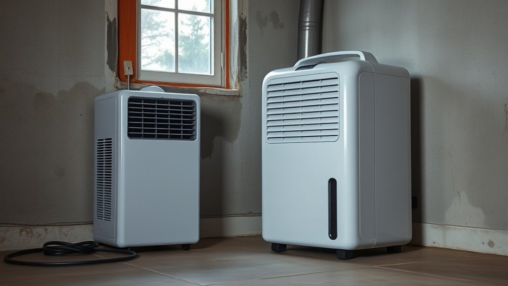 dehumidifier prevents mold growth