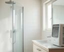 dehumidifier reduces bathroom moisture