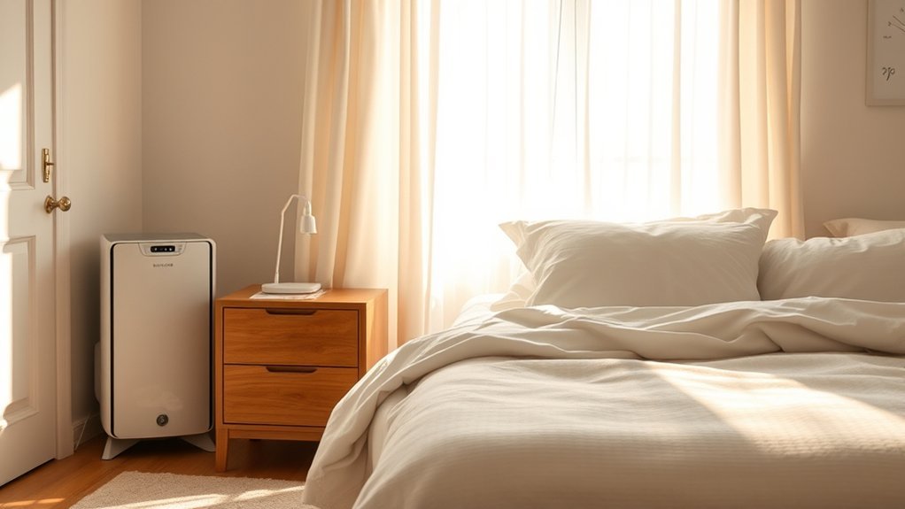 dehumidifier reduces dust mites