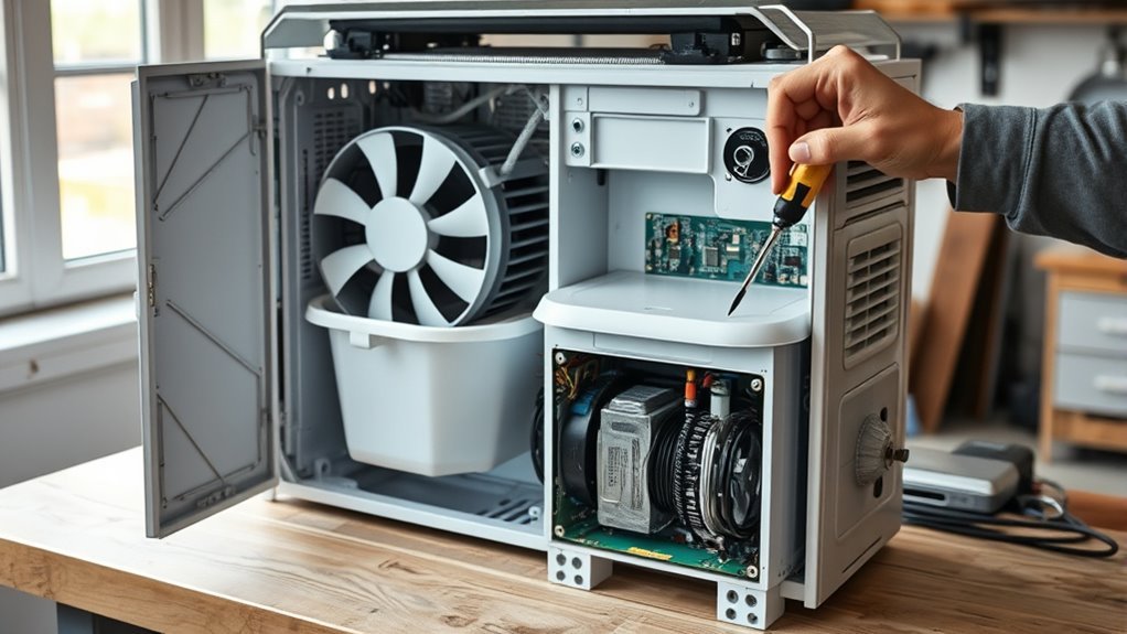 dehumidifier repairs are feasible