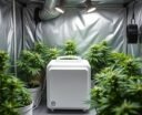 dehumidifier setup for grow tent