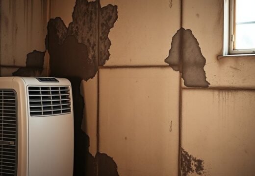 dehumidifier slows mold growth