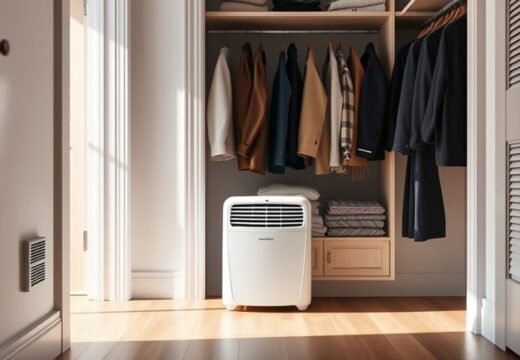 dehumidifier usage in closets