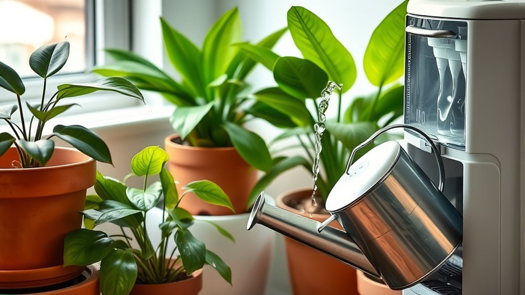 dehumidifier water for plants