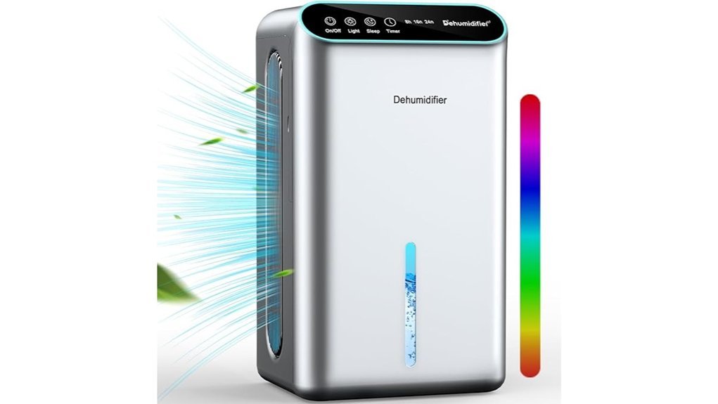 dehumidifier with diffuser functionality