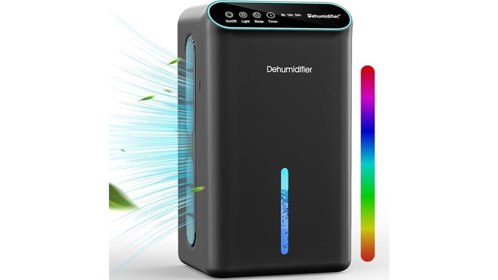 dehumidifier with oil diffuser