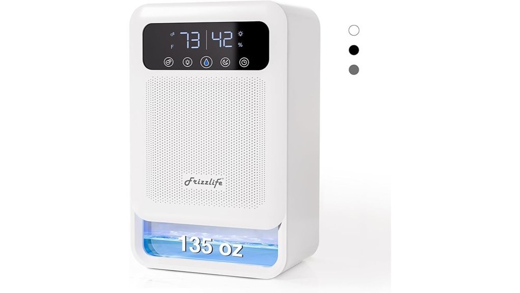 dehumidifier with purification feature