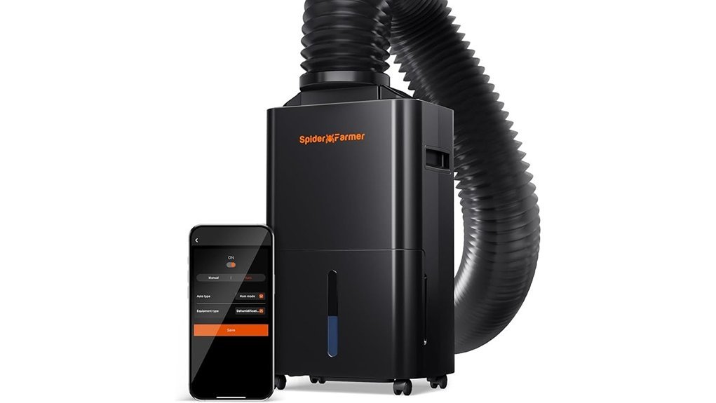 dehumidifier with timer functionality