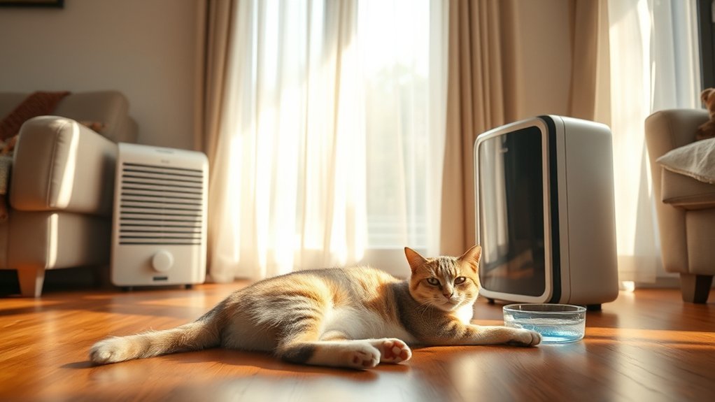 dehumidifiers and cat safety