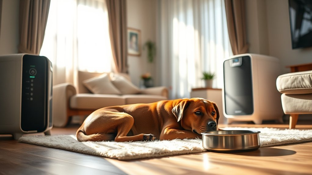 dehumidifiers promote dog comfort