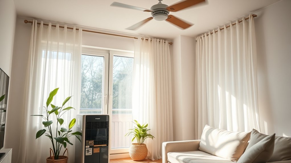 dehumidify apartment without central