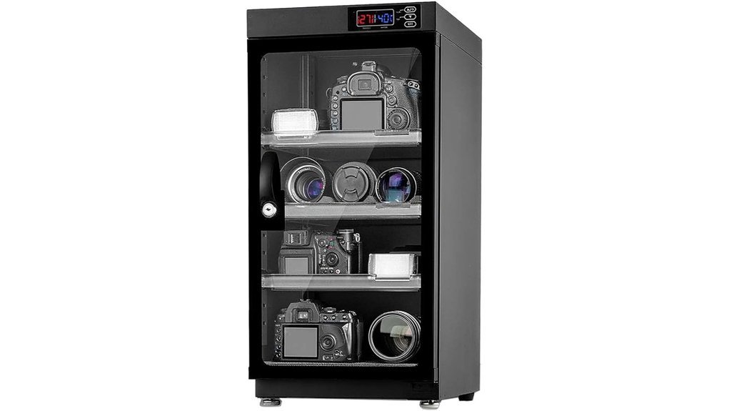 digital camera storage cabinet