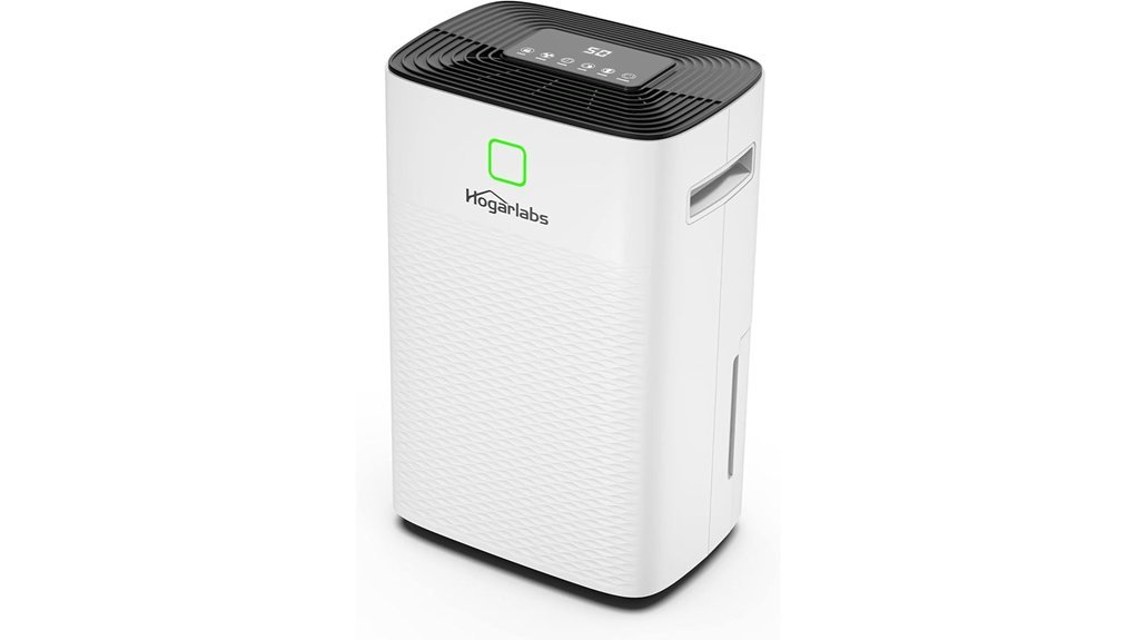 digital dehumidifier with drainage