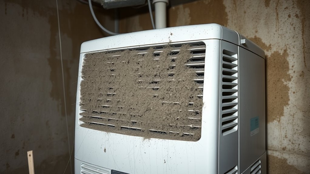 dirty filter harms efficiency
