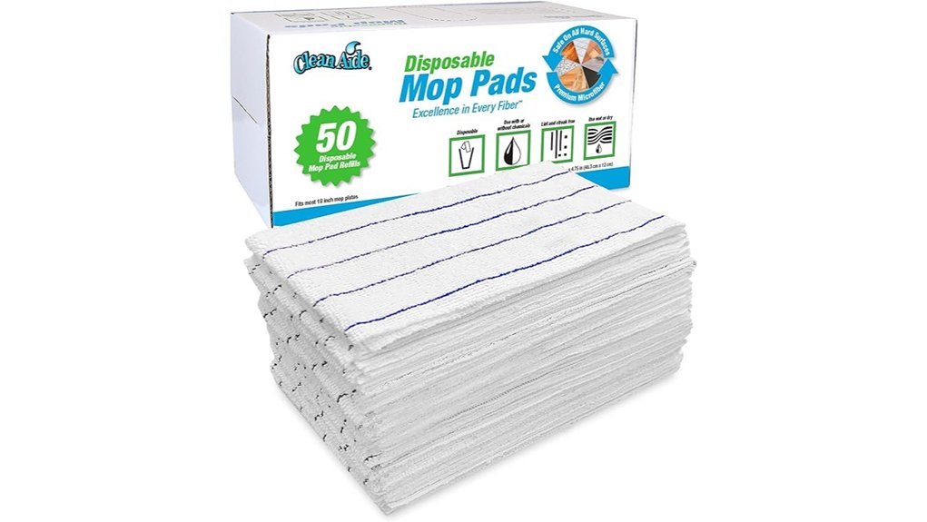 disposable microfiber mop pads