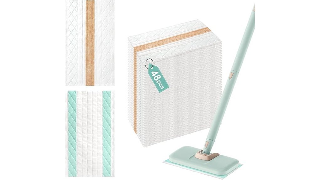 disposable mop pads set