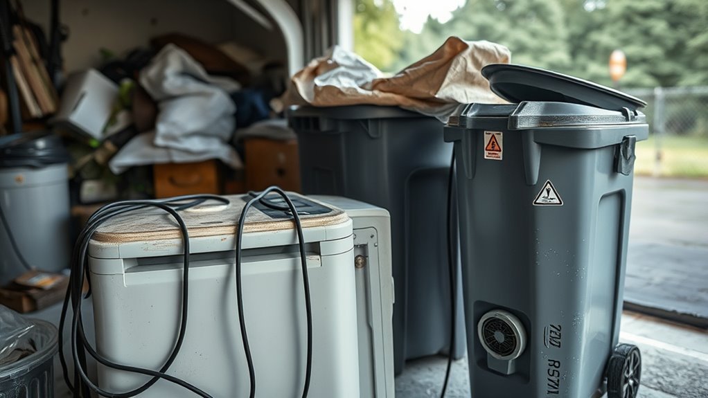 dispose of dehumidifier properly