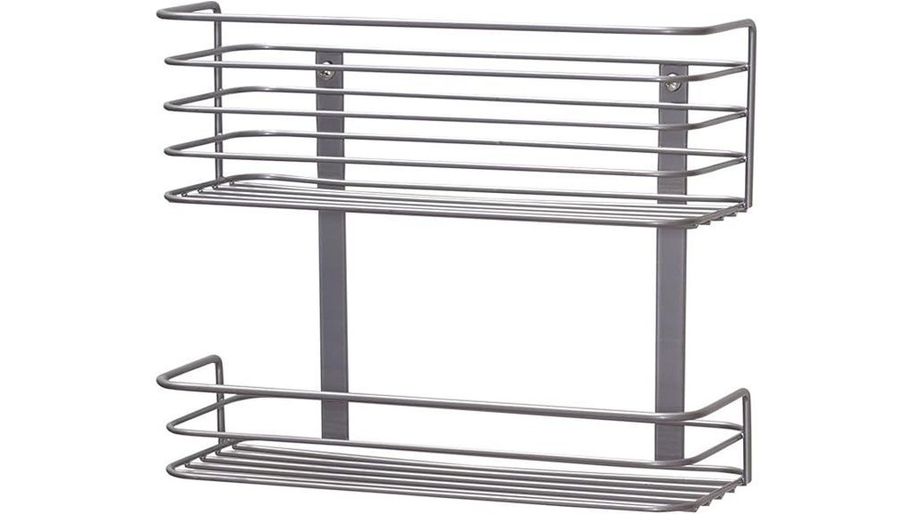 double basket cabinet organizer