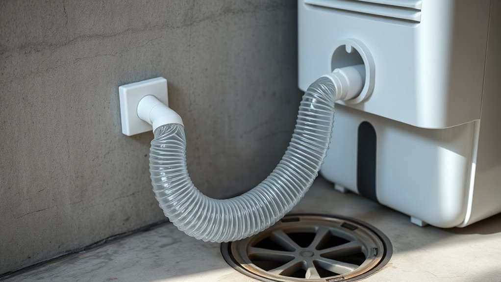 drain dehumidifier with hose