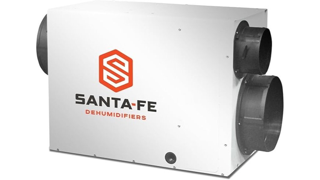 ducted dehumidifier with filtration